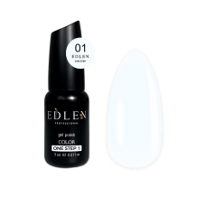 Гель-лак Edlen One Step Gel Polish №01, 9 мл