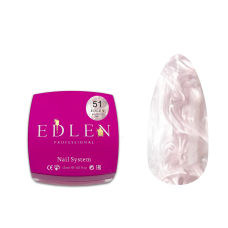 51 Гель для нарощування Builder gel Edlen Pearl 15 ml NEW