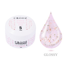 Crooz Flora Touch Gel №05 Гель для нігтів із сухоцвітами, 15 мл
