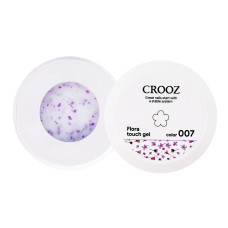 Crooz Flora Touch Gel №07 Гель для нігтів із сухоцвітами, 15 мл