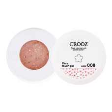 Crooz Flora Touch Gel №08 Гель для нігтів із сухоцвітами, 15 мл