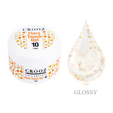 Crooz Flora Touch Gel №10 Гель для нігтів із сухоцвітами, 15 мл