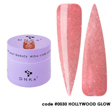 30 BUILDER GEL "DNKa", 15 ml #0030 HOLLYWOOD GLOW