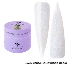 34 BUILDER GEL "DNKa", 15 ml #0034 HOLLYWOOD GLOW