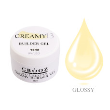 Crooz Creamy Builder Gel №13 Гель для нарощування нігтів, 15 мл