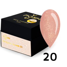 20  гель-лак Френч база POSH DeLux 30мл.