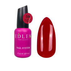 59 Камуфлююча база Cover base Wine Edlen 17 ml. new  Класичний темно-червоний
