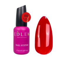 60 Камуфлююча база Cover base Wine Edlen 17 ml. new  Класичний яскраво-червоний