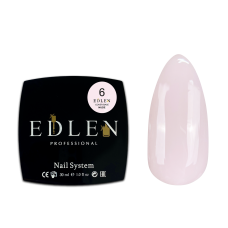 06 Камуфлююча база Cover base Nude Edlen 30 ml. new  Молочно-рожевий