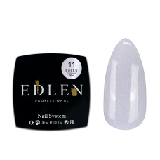 11 Камуфлююча база Cover base Opal Edlen 30 ml. new Молочний із зелено-золотим опалом