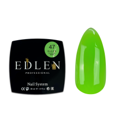 47 Камуфлююча база Cover base Neon Edlen 30 ml. new  Неоновий світло-зелений