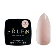 04 Гель з акрилом Poly gel Edlen 30 ml. new  Бежевий
