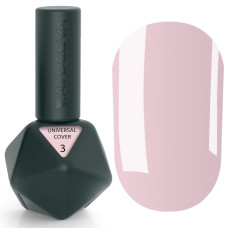 UNIVERSAL COVER GEL 3 Victoria Avdeeva — Світло-рожевий нюд рідкий акрігель (ліквід гель) для моделювання та зміцнення