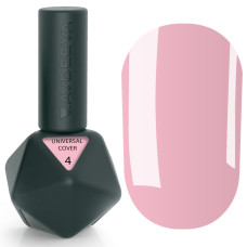 UNIVERSAL COVER GEL 4 Victoria Avdeeva — Ніжно-рожевий рідкий акрігель (ліквід гель) для моделювання та зміцнення