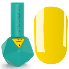 Гель-лак Victoria Avdeeva Yellow Color №3 - сонячно-жовтий