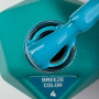 Гель-лак Victoria Avdeeva Breeze Color №4 - насичений синьо-бірюзовий