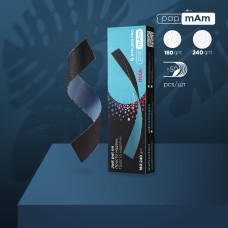 Сталекс DFCMix-22-180/240 Змінні двосторонні файли papmAm Mix для пилки прямої 180/240 грит (50 шт)