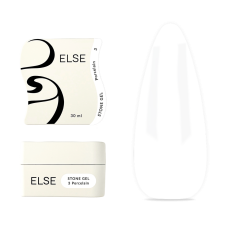 Гель для нарощування нігтів Else Stone Gel №03 Porcelain, молочний