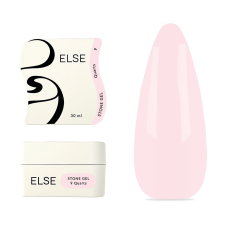 Гель для нарощування нігтів Else Stone Gel №09 Quartz, рожево - коричневий, 30 мл