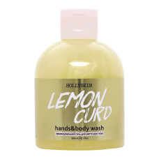 Зволож.гель д/рук та тіла Lemon Curd 300ml HOLLYSKIN к833