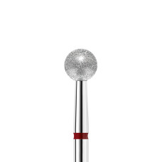 KWARK Алмазно-платинова фреза куля червона 5 мм (PL504810FD)