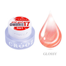 Crooz Гель фарба 5 в 1 Art gel ombre № 17 3мл