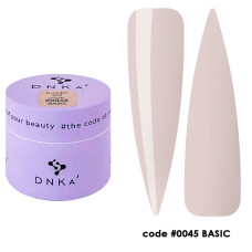 45 BUILDER GEL NEW FORMULA "DNKa", 15 ml #0045 Basic