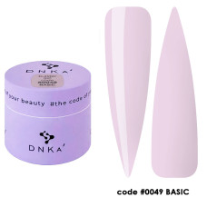 49 BUILDER GEL NEW FORMULA "DNKa", 15 ml #0049 Basic