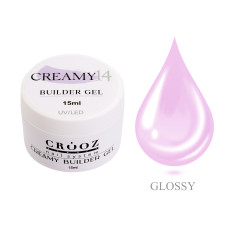 Crooz Creamy Builder Gel №14 Гель для нарощування нігтів, 15 мл