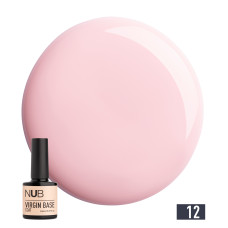 12 NUB Virgin Base Coat / Основа каучукова камуфляжна нового покоління / 8 мл