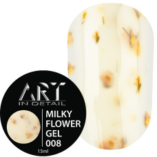 08 ART Builder Gel Milky Flower №008, 15 мл