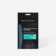 Сталекс DFEX-40-100 Змінні файли для пилки півмісяць (на м\'якій основі) EXCLUSIVE 40 100 грит (30 шт)