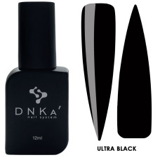 Гель- лак Gel Polish DNKa , 12 ml ULTRA BLACK