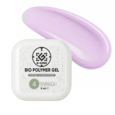 Bio Polymer Gel G-Code №4 — 15 мл  біо-полімерний гель для зміцнення та нарощування нігтів