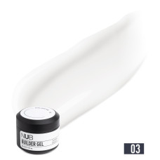 03 NUB Builder Gel / Гель для нарощення трифазовий густий / 30 мл