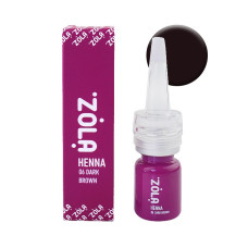 Zola Хна д/брів  темно коричнева dark brown 06 5 гр к075/891