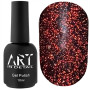 ART Flash Top Red - світловідбивний топ БЕЗ липкого шару, 10 мл