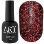 ART Flash Top Red - світловідбивний топ БЕЗ липкого шару, 10 мл