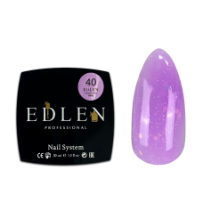 40 Камуфлююча база Cover base Pixie Edlen 30 ml. new  Ліловий із опаловим шиммером