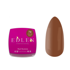 Edlen Builder Gel Coffee in Lviv №74 Гель для нарощування нігтів, какао з молоком, 15 мл