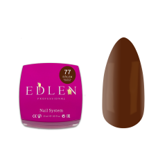Edlen Builder Gel Coffee in Lviv №77 Гель для нарощування нігтів, коричневий, 15 мл