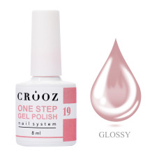 Crooz Однофазний  гель лак One Step Gel Polish №19 8мл