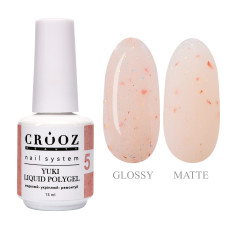 Crooz Рідкий полігель YUKI  Liquid Polygel №05 15 мл