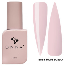 Кольоровий топ Cover Top DNKa, 12 ml #0008 Bordo ніжно-персиковий