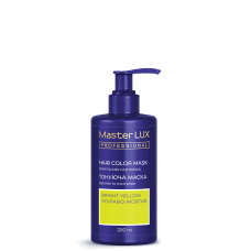 Маска тонуюча для волосся Master LUX professional Яскраво-жовтий 200 мл
