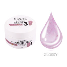 Crooz Гель для нарощування Flourish Crush Builder Gel №03 15 мл