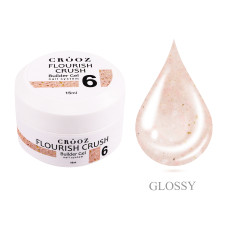 Crooz Гель для нарощування Flourish Crush Builder Gel №06 15 мл