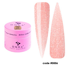 06 Рідкий полі-гель Liquid Acrygel DNKa, 15 ml  Shine Peach