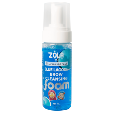 ZOLA Viktorina Vika Піна для брів очищувальна блакитна BLUE LAGOON BROW CLEANSING 150 мл