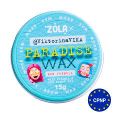 ZOLA Viktorina Vika Віск для брів 15 гр Paradise Wax with Vitamin E and Argan Oil